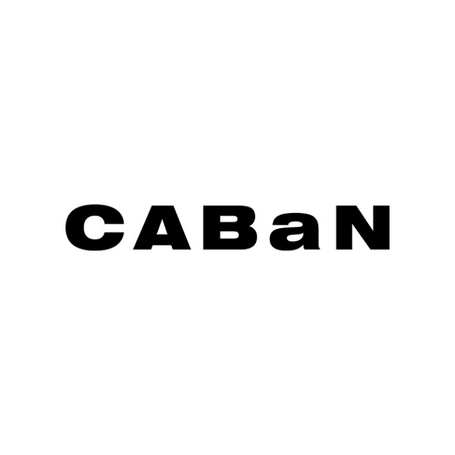CABaN クロスタイルジャカード Vネックカーディガン