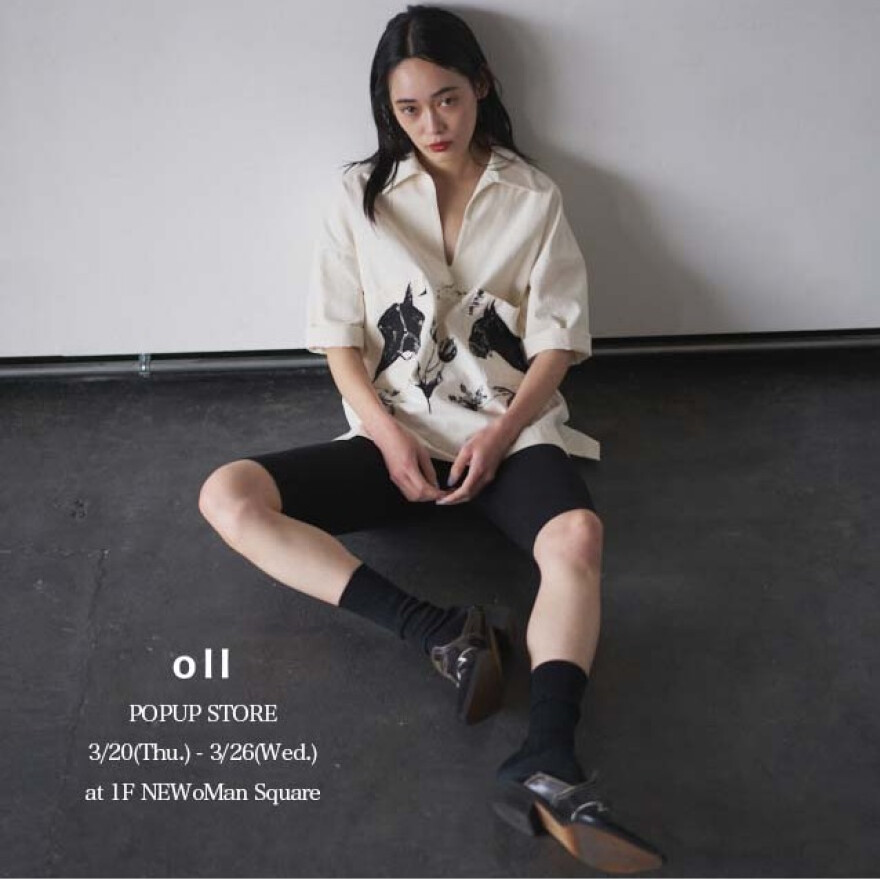 o l l POPUP STORE  at NEWoMan SHINJUKU