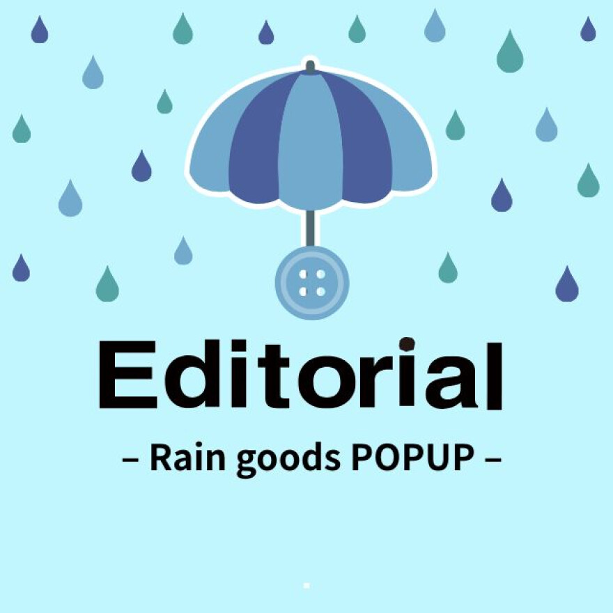 Editorial -Rain goods POPUP-
