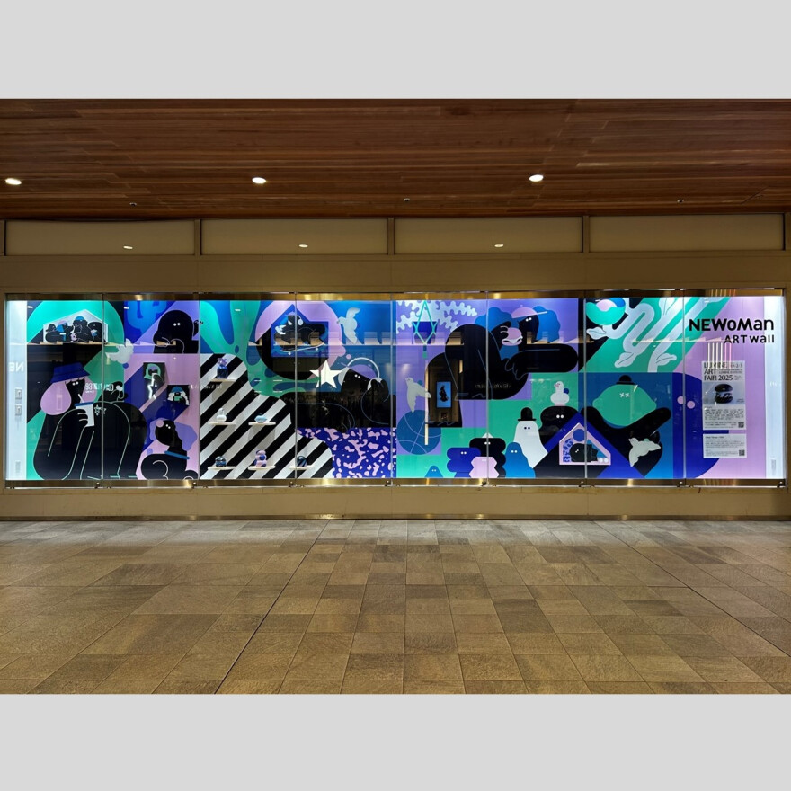 ART wall「Urban Tempo / EMU」