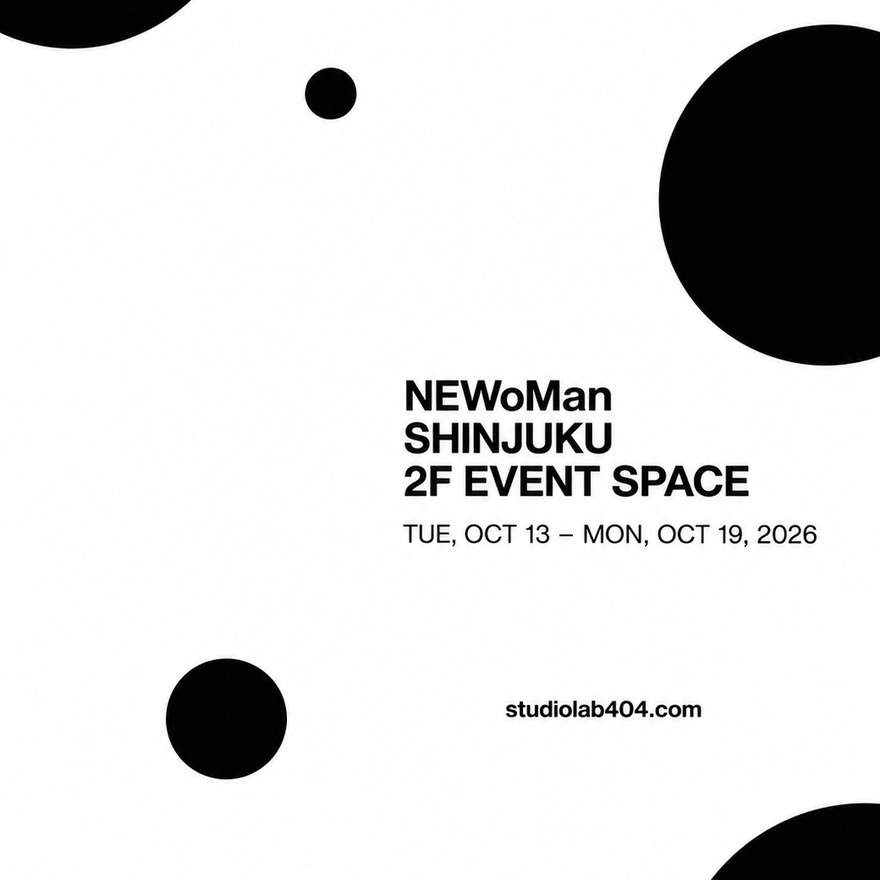 studiolab404.com　POP UP STORE
