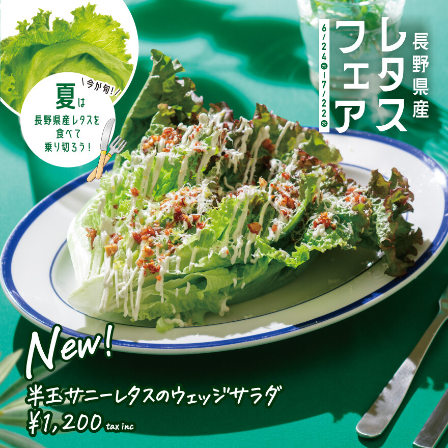 「長野県産レタスフェア」開催!