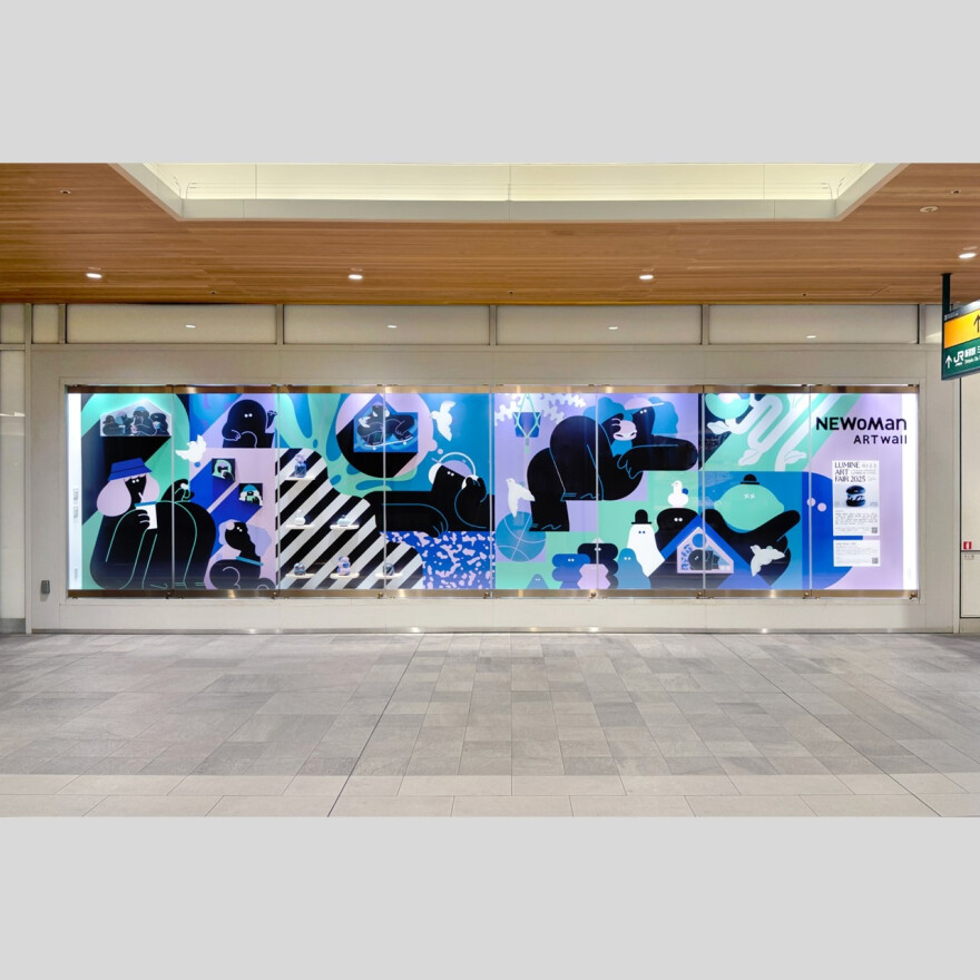 ART wall「Urban Tempo / EMU」