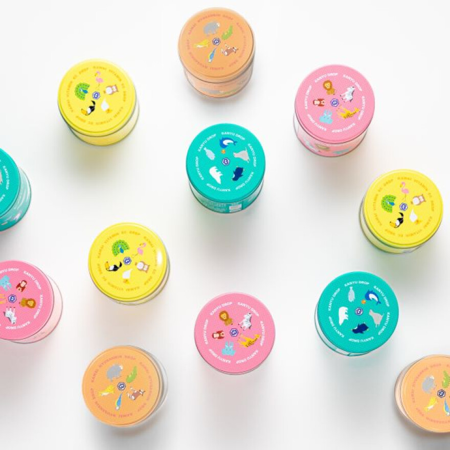 肝油ドロップ　ポップアップストア