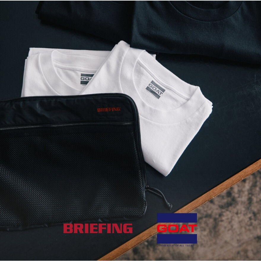 「BRIEFING × GOAT｣コラボレーションパックTシャツ発売