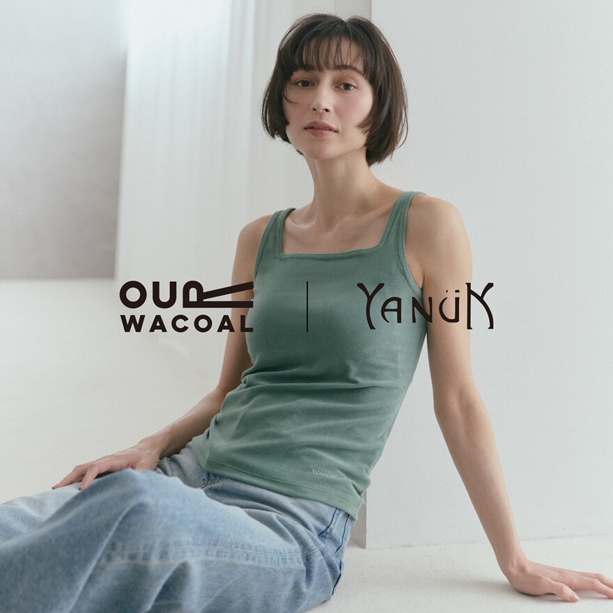 カップインウエアブランドのOUR WACOALとの コラボレーショントップス発売！