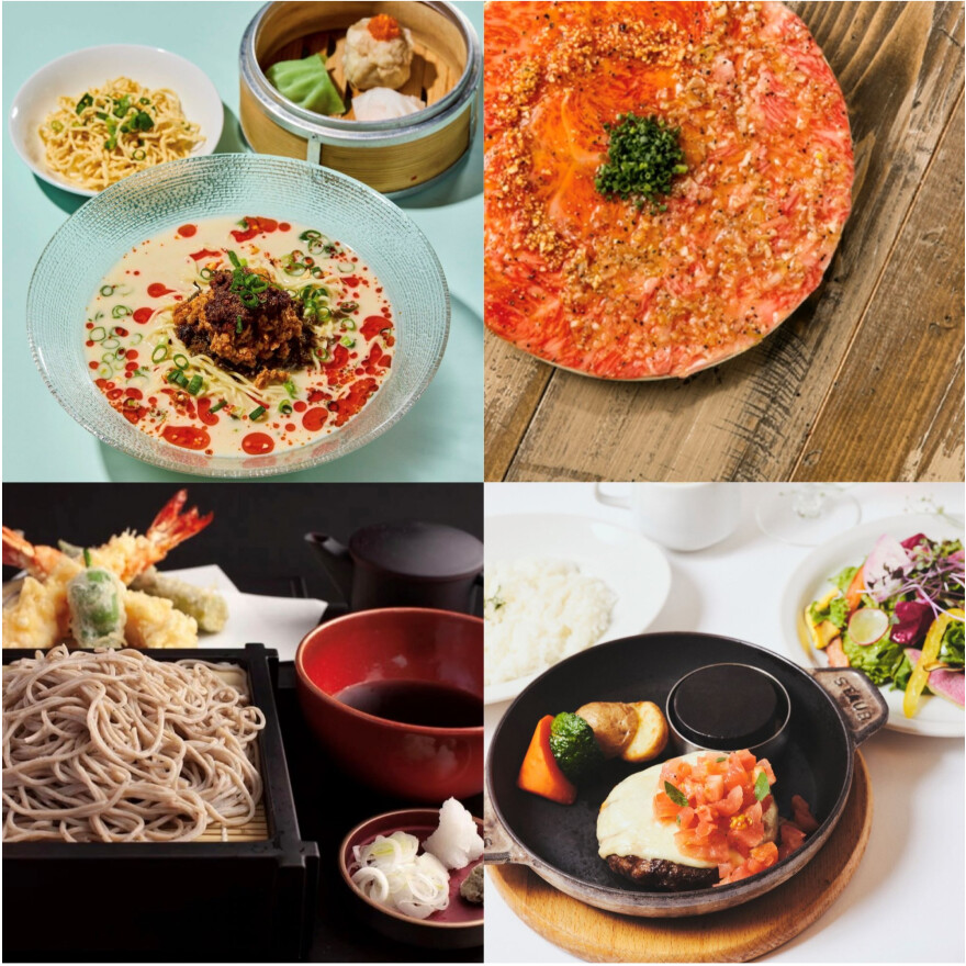 レストランフロアおすすめの夏メニューをご紹介！