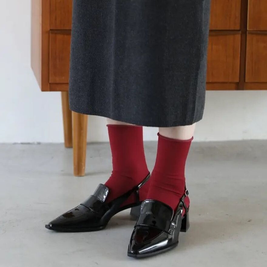 【今の季節大活躍!】薄手ウール靴下