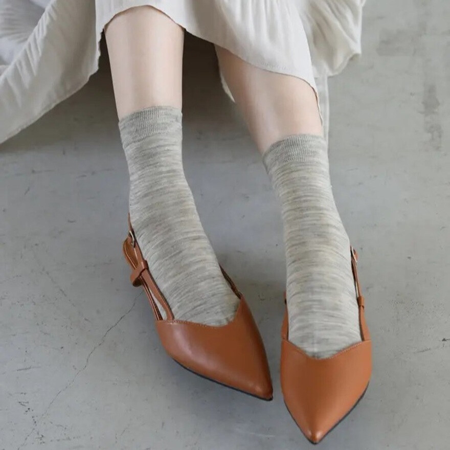 【今の季節大活躍!】薄手ウール靴下