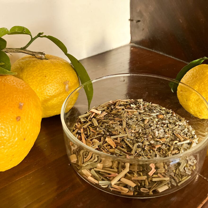 バスソルト 柑橘の庭