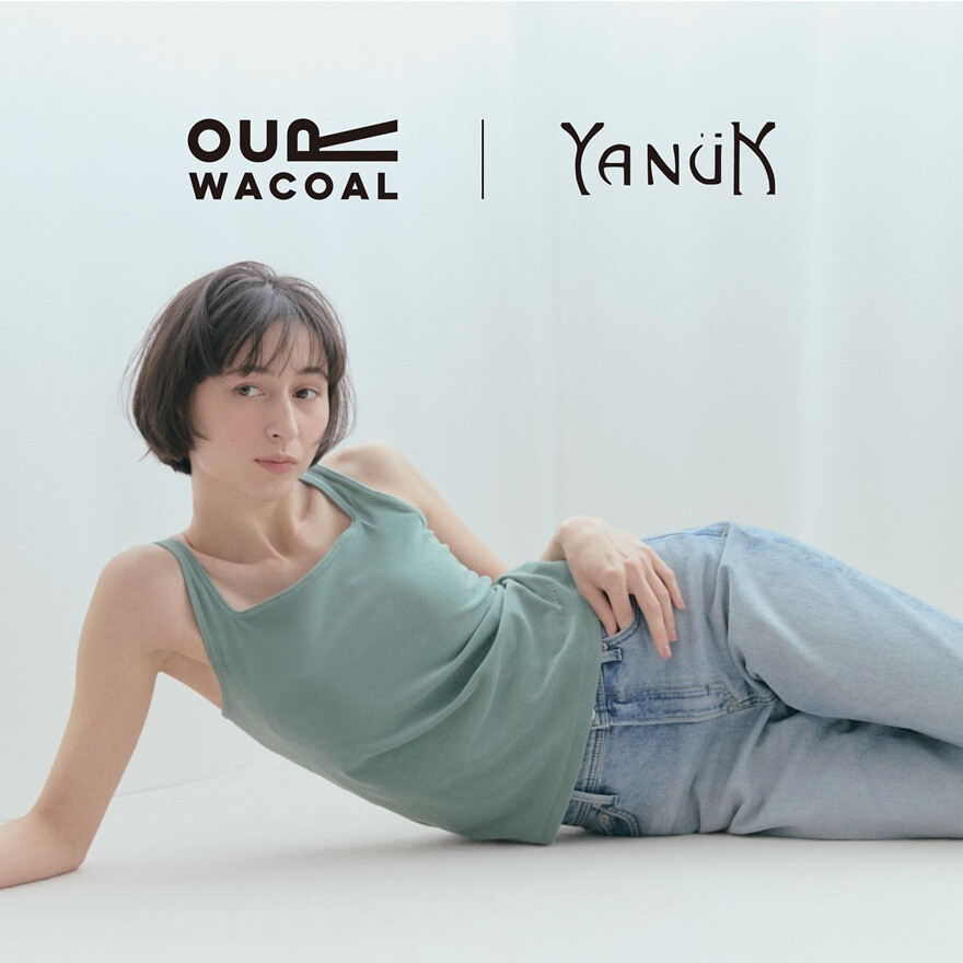 カップインウエアブランドのOUR WACOALとの コラボレーショントップス発売！