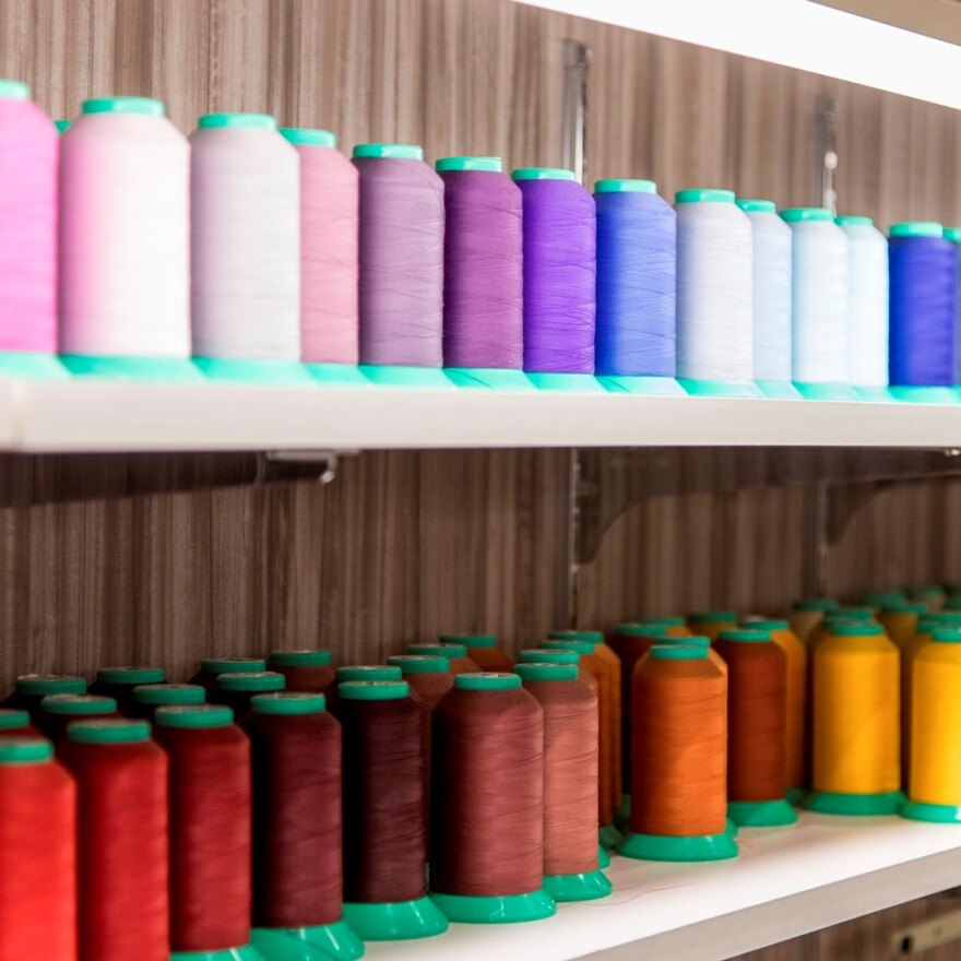 パンツの丈つめなら、当店にお任せ下さい！ 																			