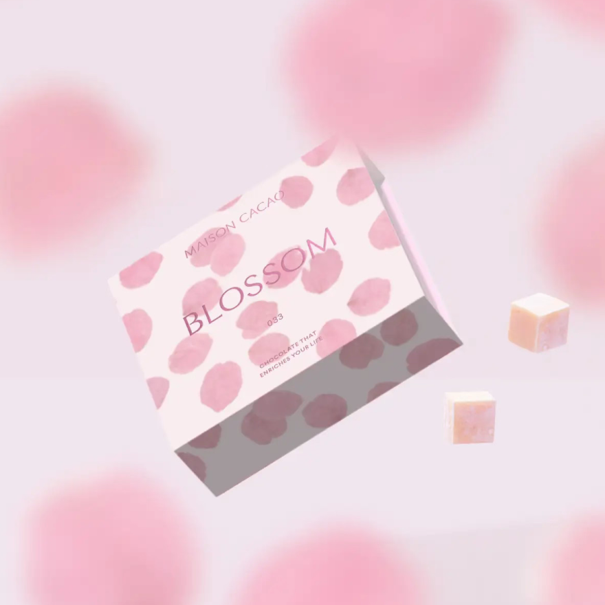 桃の節句 ひな祭りを祝い、優しい願いを込めた生チョコが登場