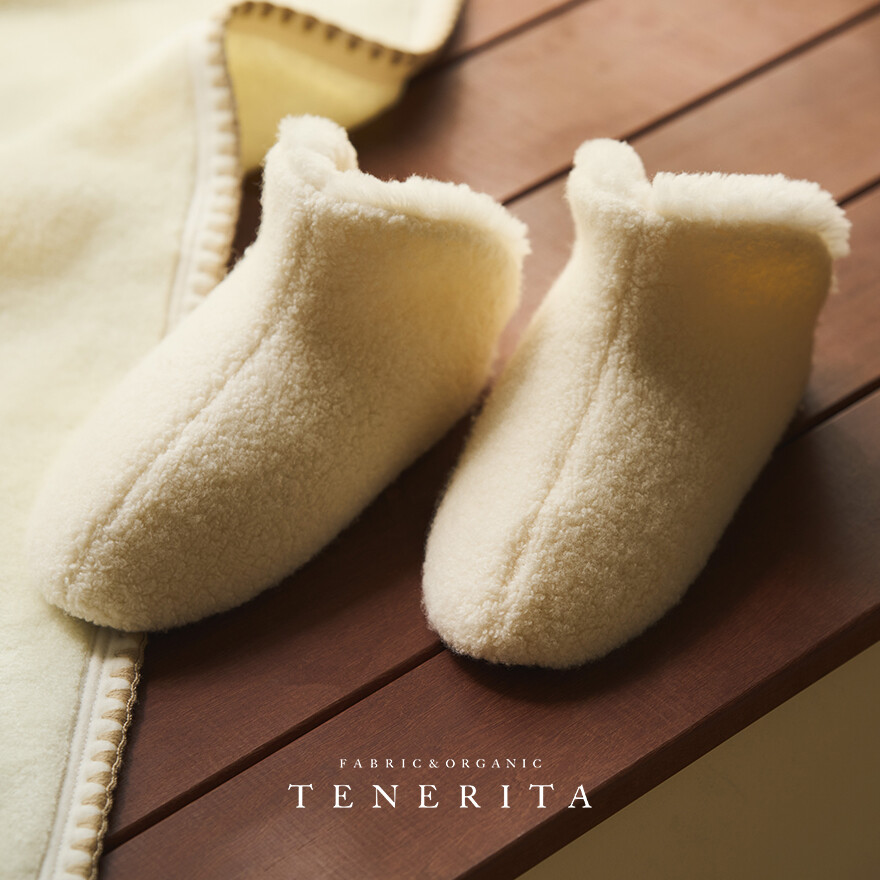 リサイクルウールスリッパ