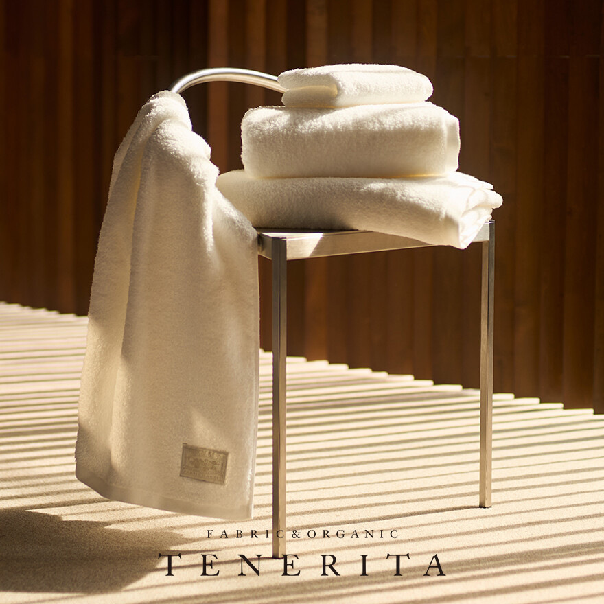 新しい年のはじまりに、ホワイトのタオルを