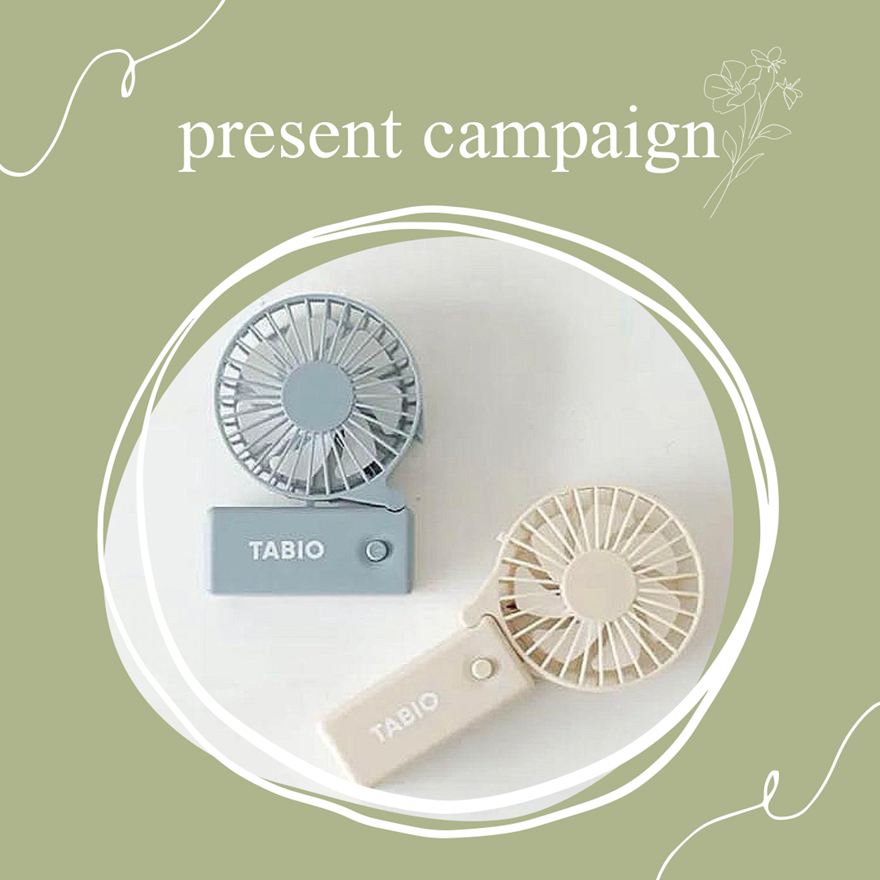 【Tabio】プレゼントキャンぺーン