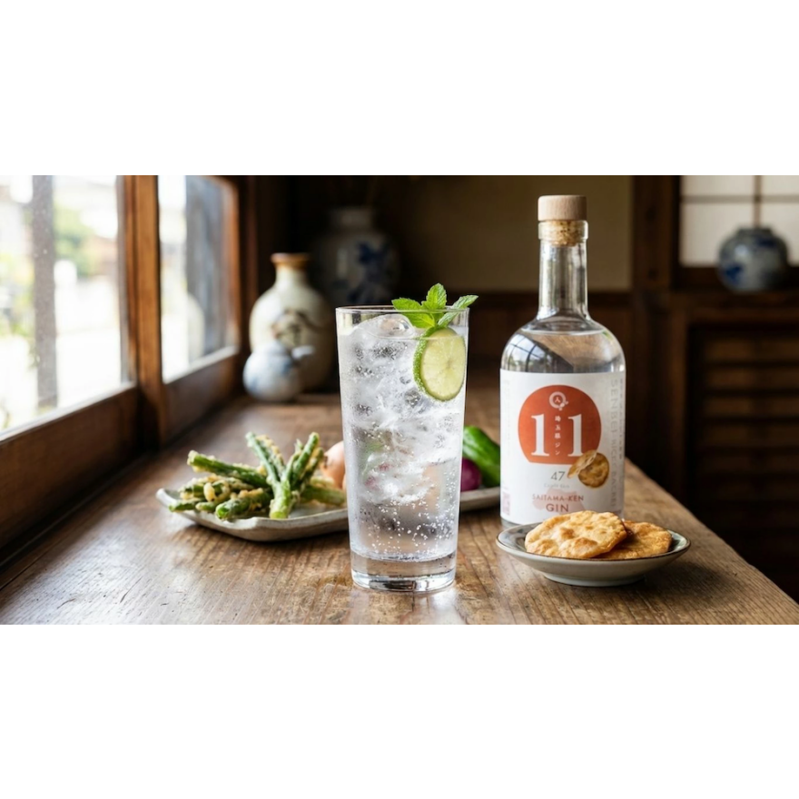 旅するいやさかナイト〜クラフトジン・埼玉県ジン草加煎餅〜