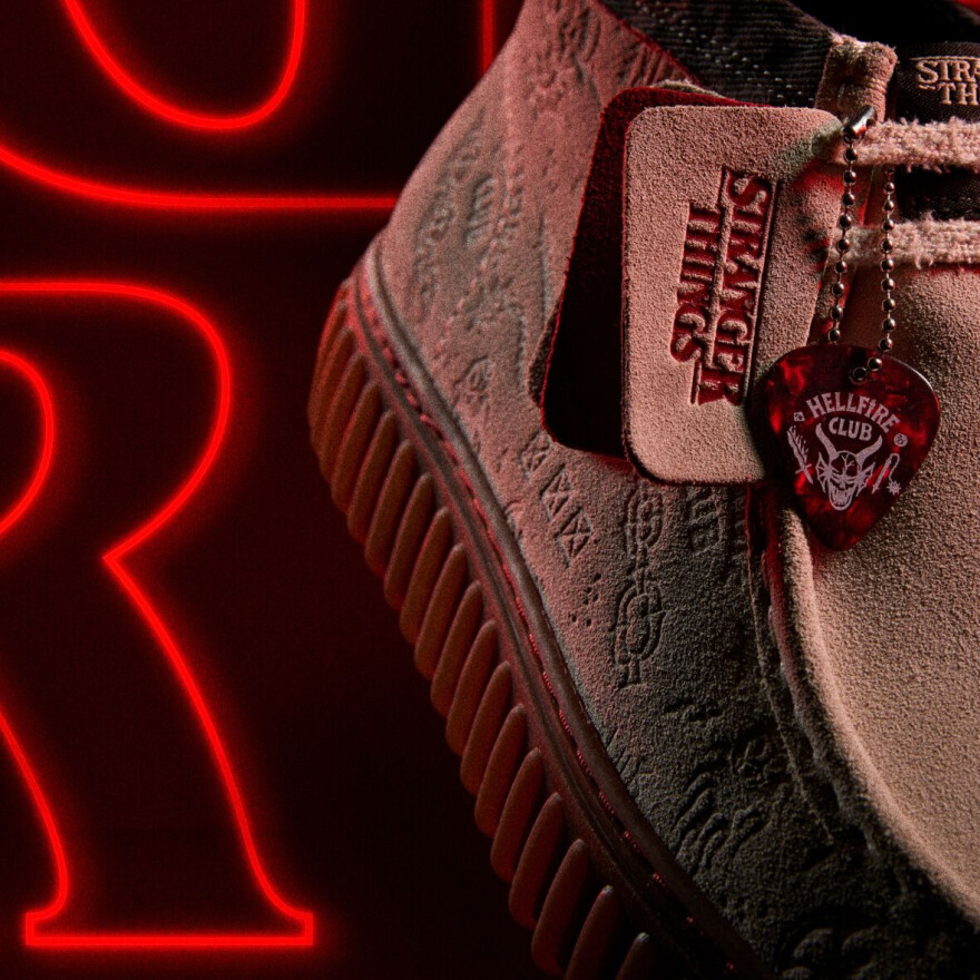 11月13日(木)発売 Stranger Things × Clarksコラボレーション
