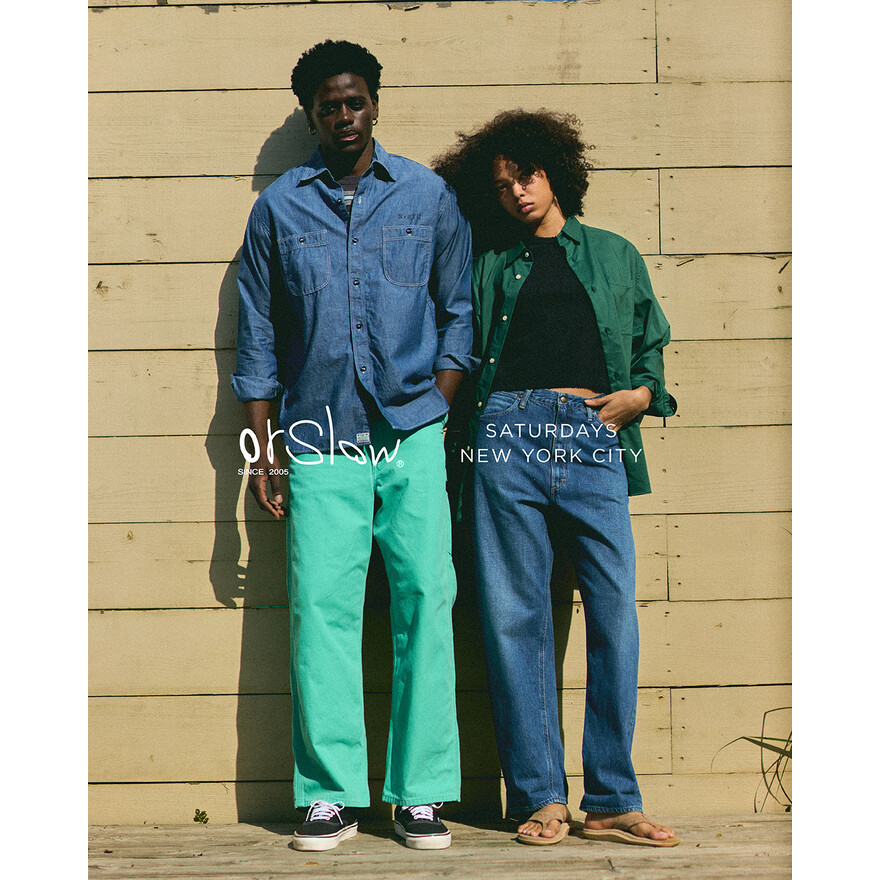 orSlow × Saturdays NYC コラボアイテム発売