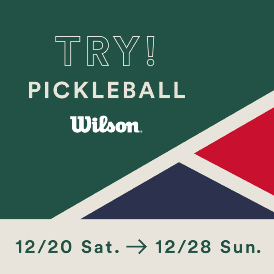 "+Base 1" 　 Wilson TRY! PICKLEBALL