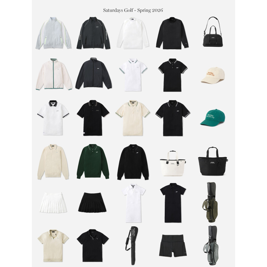 Saturdays NYC　Saturdays Golf の26SSコレクション販売開始