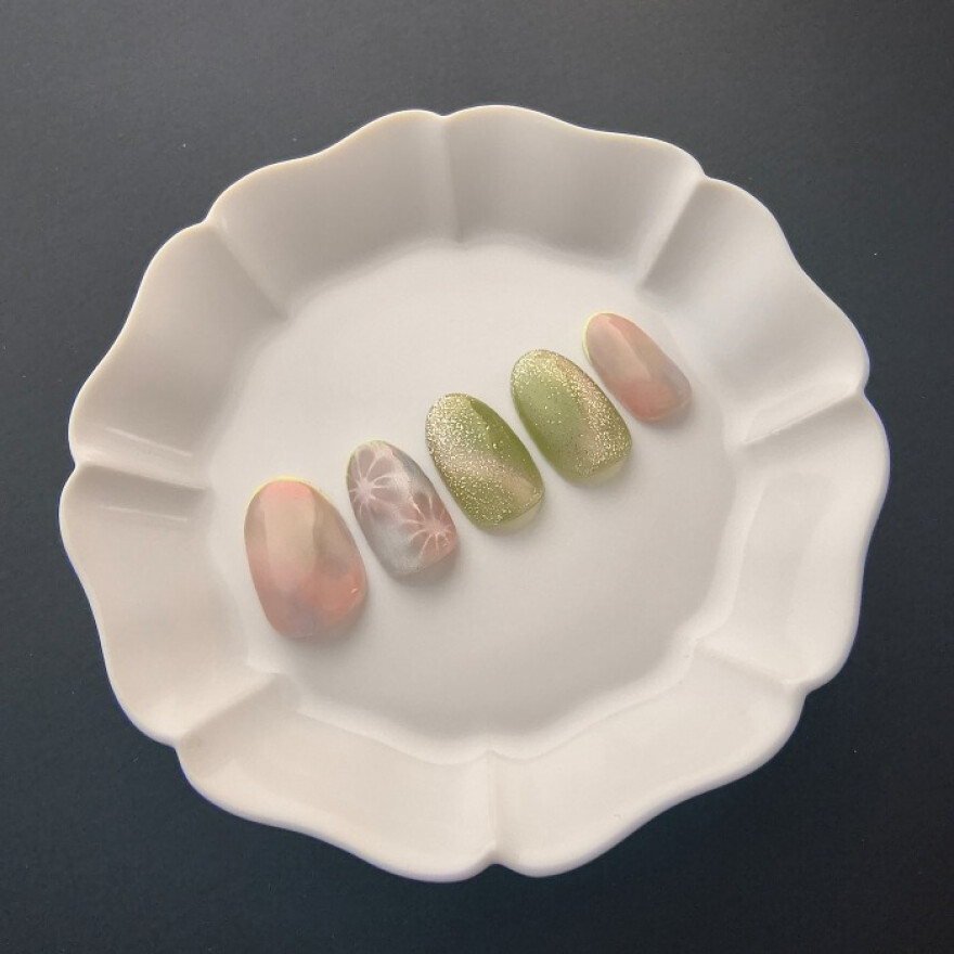 春うらら　ネイルデザイン・ケアプラン