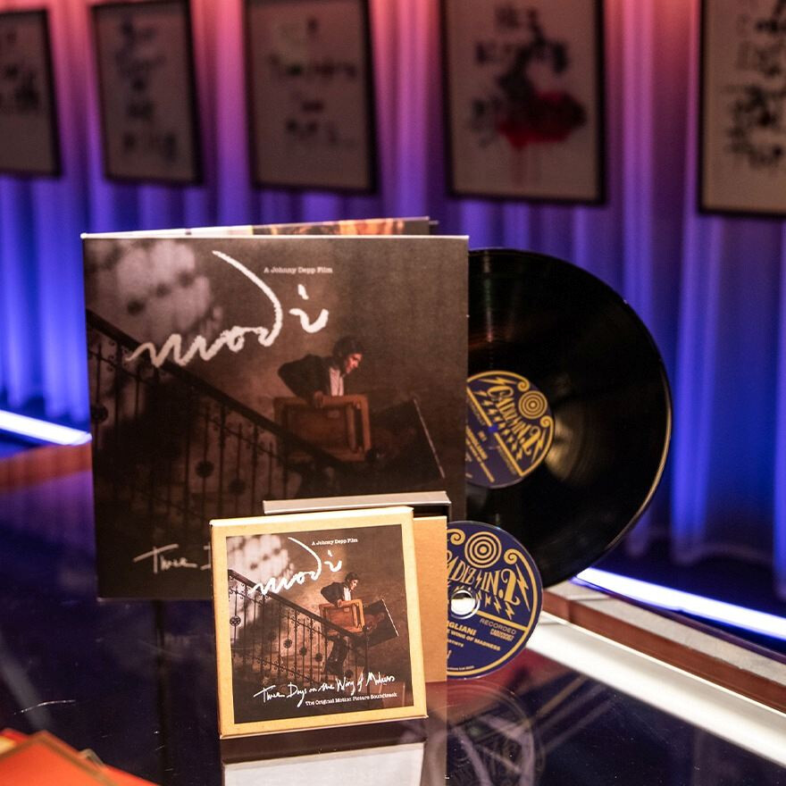 ジョニー・デップ監督 最新作映画 『モディリアーニ!』サウンドトラック販売中