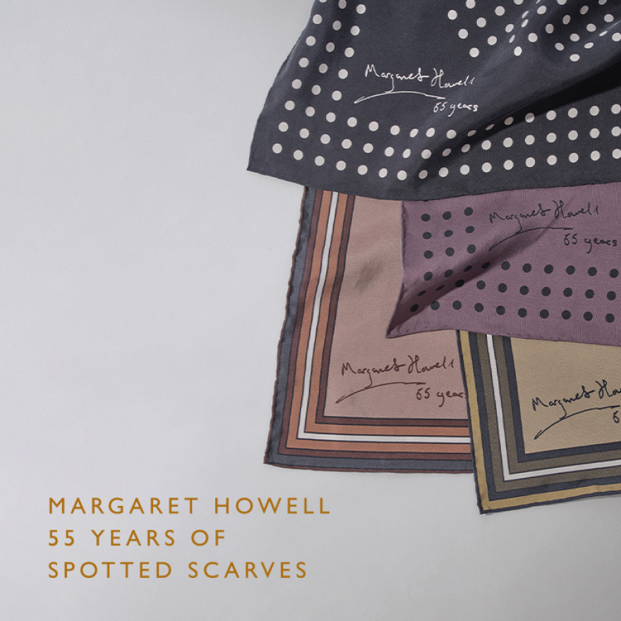 55 YEARS OF SPOTTED SCARVES