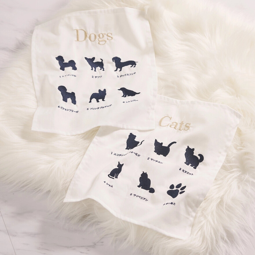 犬猫モチーフ「うちの子刺繍」オーダースタート！