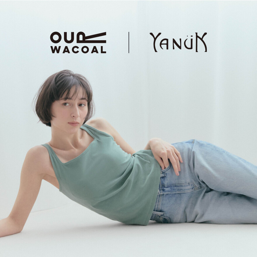 カップインウエアブランドのOUR WACOALとの コラボレーショントップス発売！