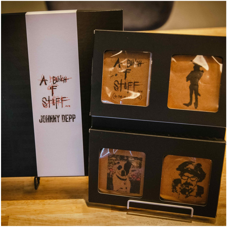 ジョニー・デップ アートエキシビション　コラボ煎餅 限定エディション【数量限定】