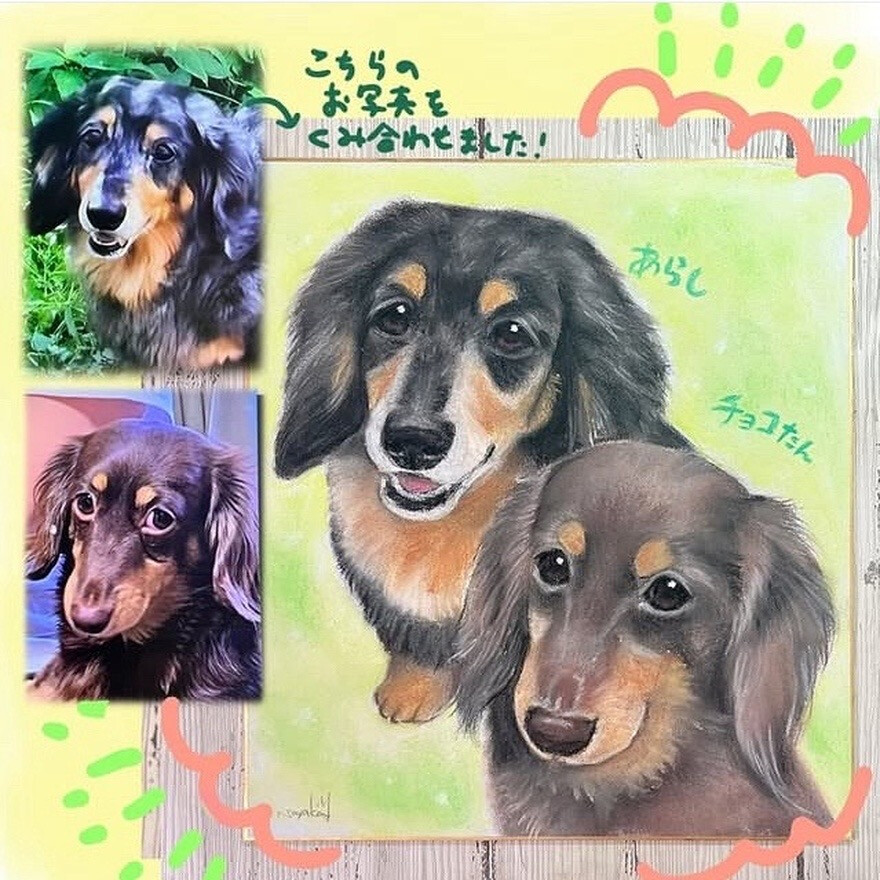 2/7(土)ペットの似顔絵屋さん開催