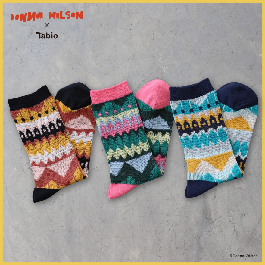 ドナ・ウィルソン×Tabio コラボソックス